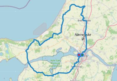 Miniprofil for cykelløbet PostNord Danmark Rundt [M] - 1. etape